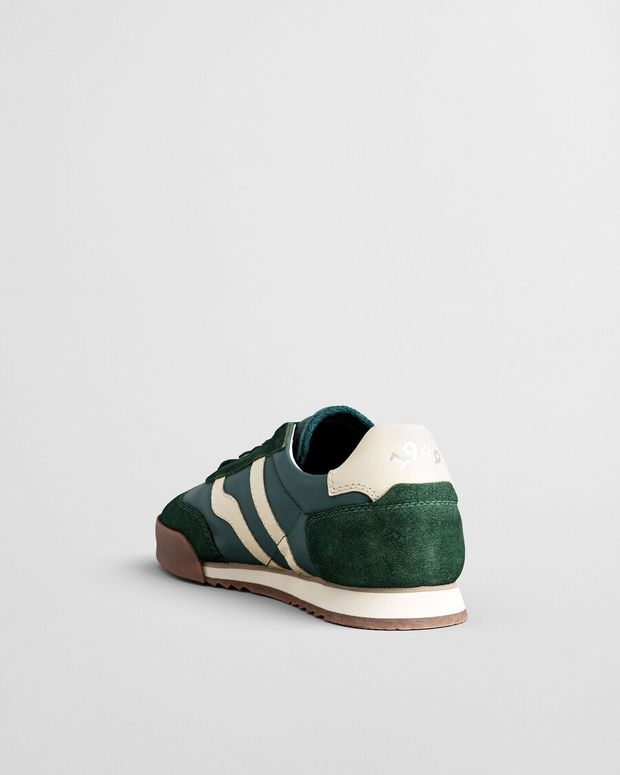 baylle suède sneakers - dennengroen