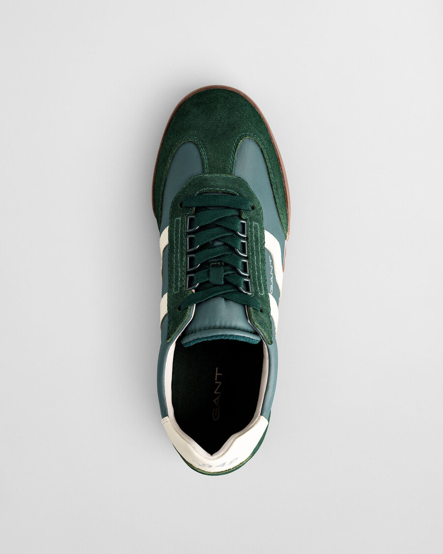 baylle suède sneakers - dennengroen