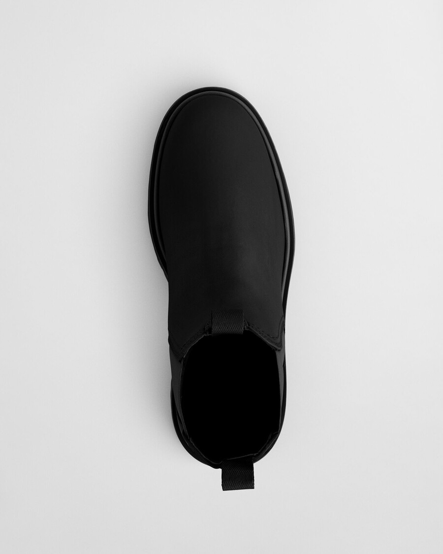 blisdor leren chelsea boots - zwart
