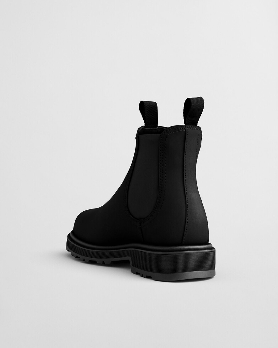 blisdor leren chelsea boots - zwart
