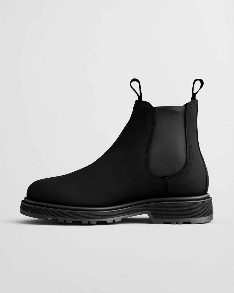 blisdor leren chelsea boots - zwart