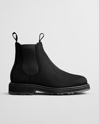 blisdor leren chelsea boots - zwart