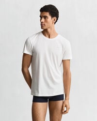 2-pack t-shirts met ronde hals - wit