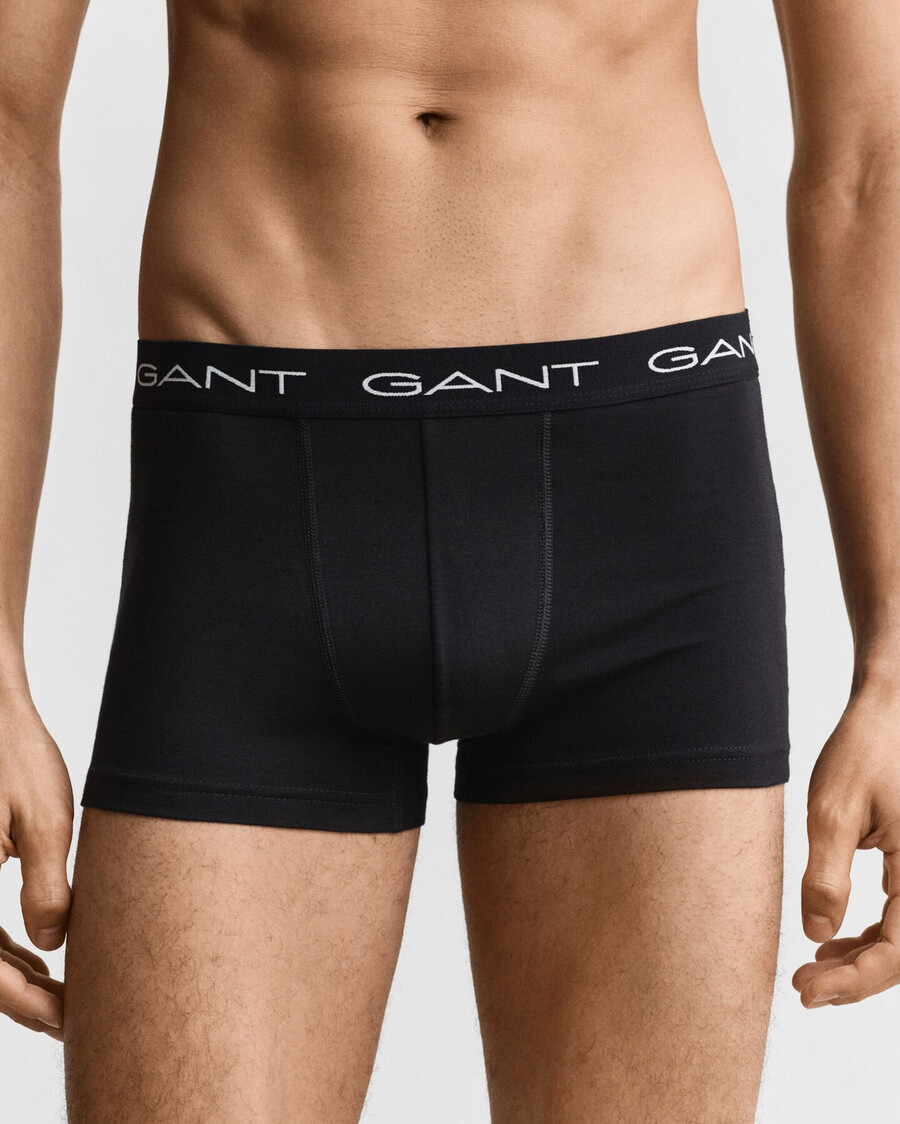3-delige boxershortset - zwart