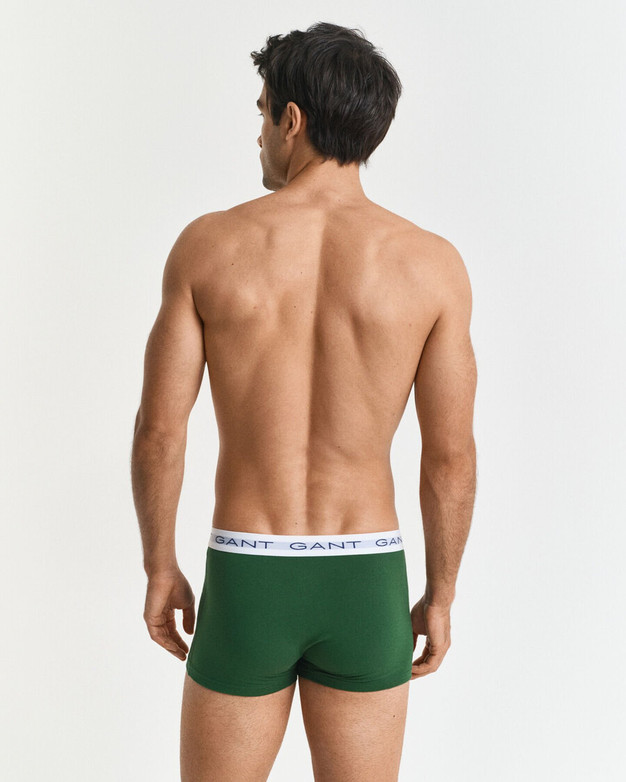 3-delige set trunks - bosgroen