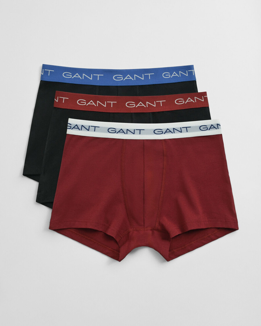 3-pack trunks - plumped red