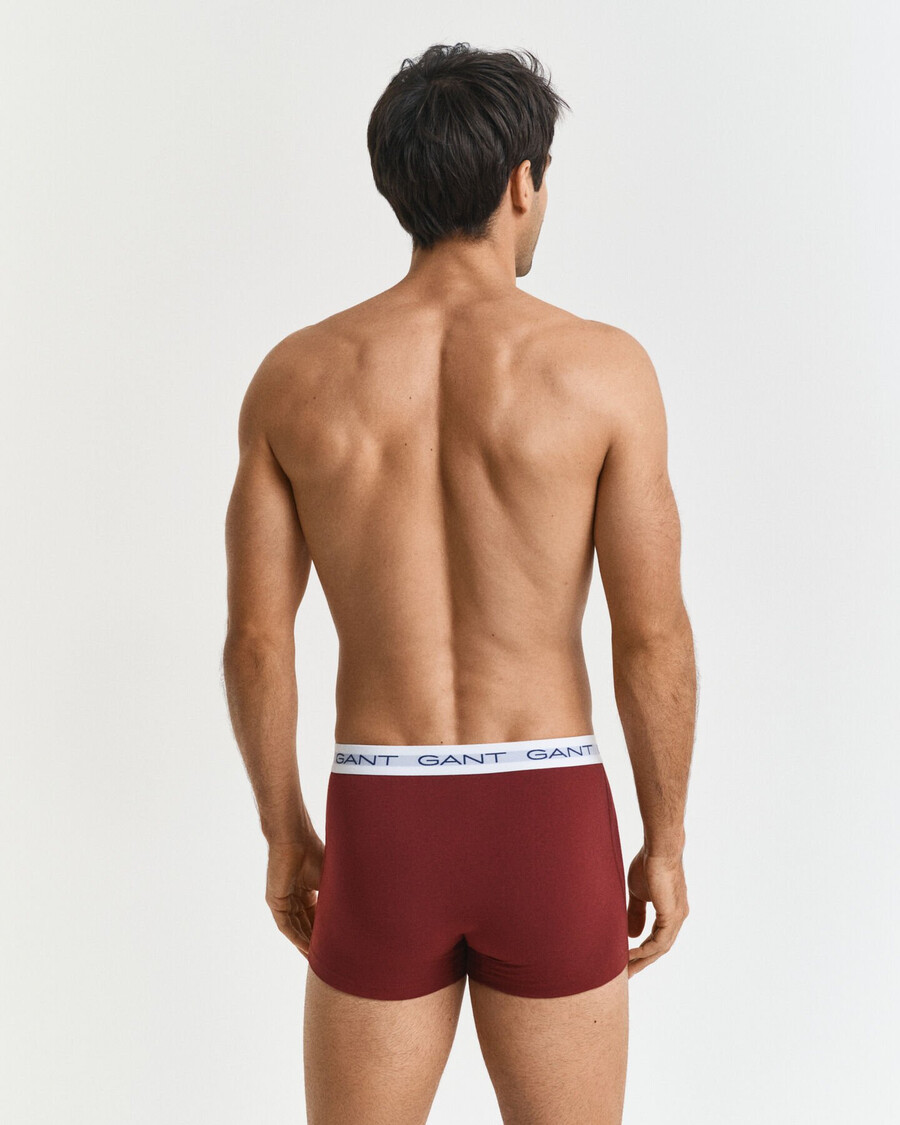 3-pack trunks - plumped red
