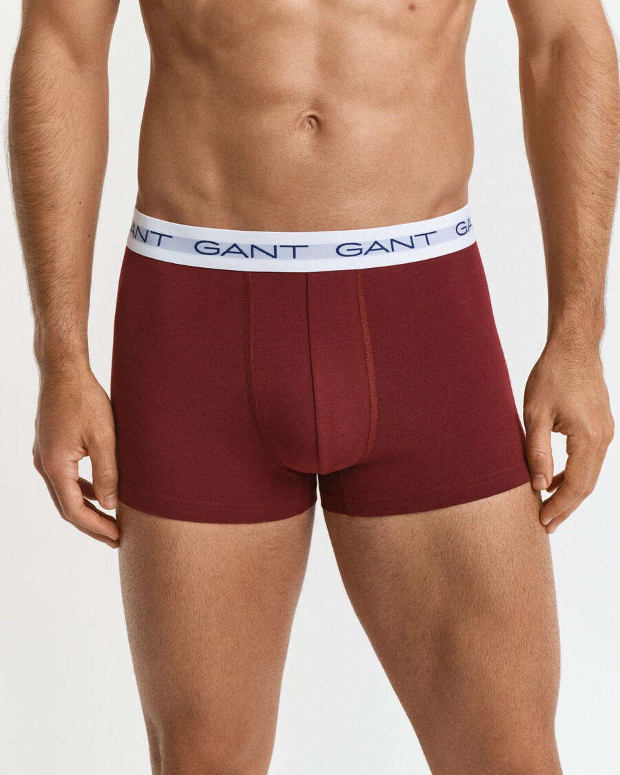 3-pack trunks - plumped red