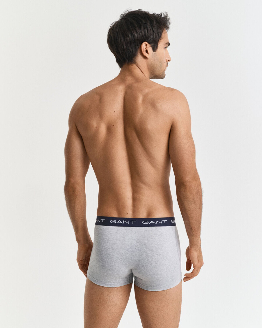 3-delige boxershortset - lichtgrijs gemêleerd