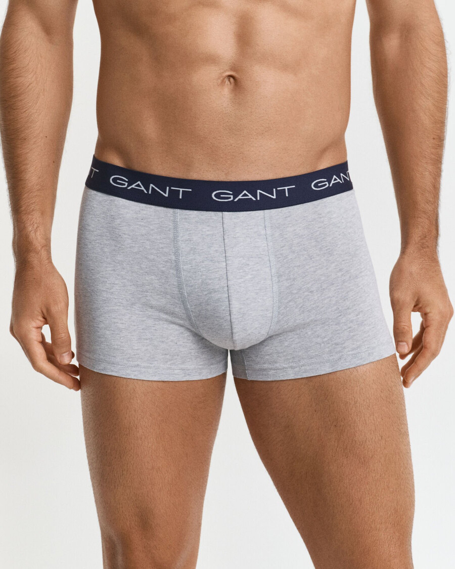 3-delige boxershortset - lichtgrijs gemêleerd