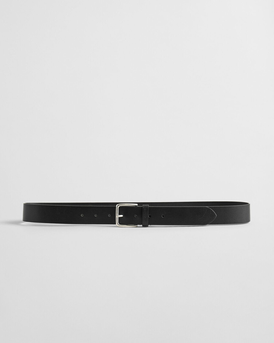 leren riem - zwart