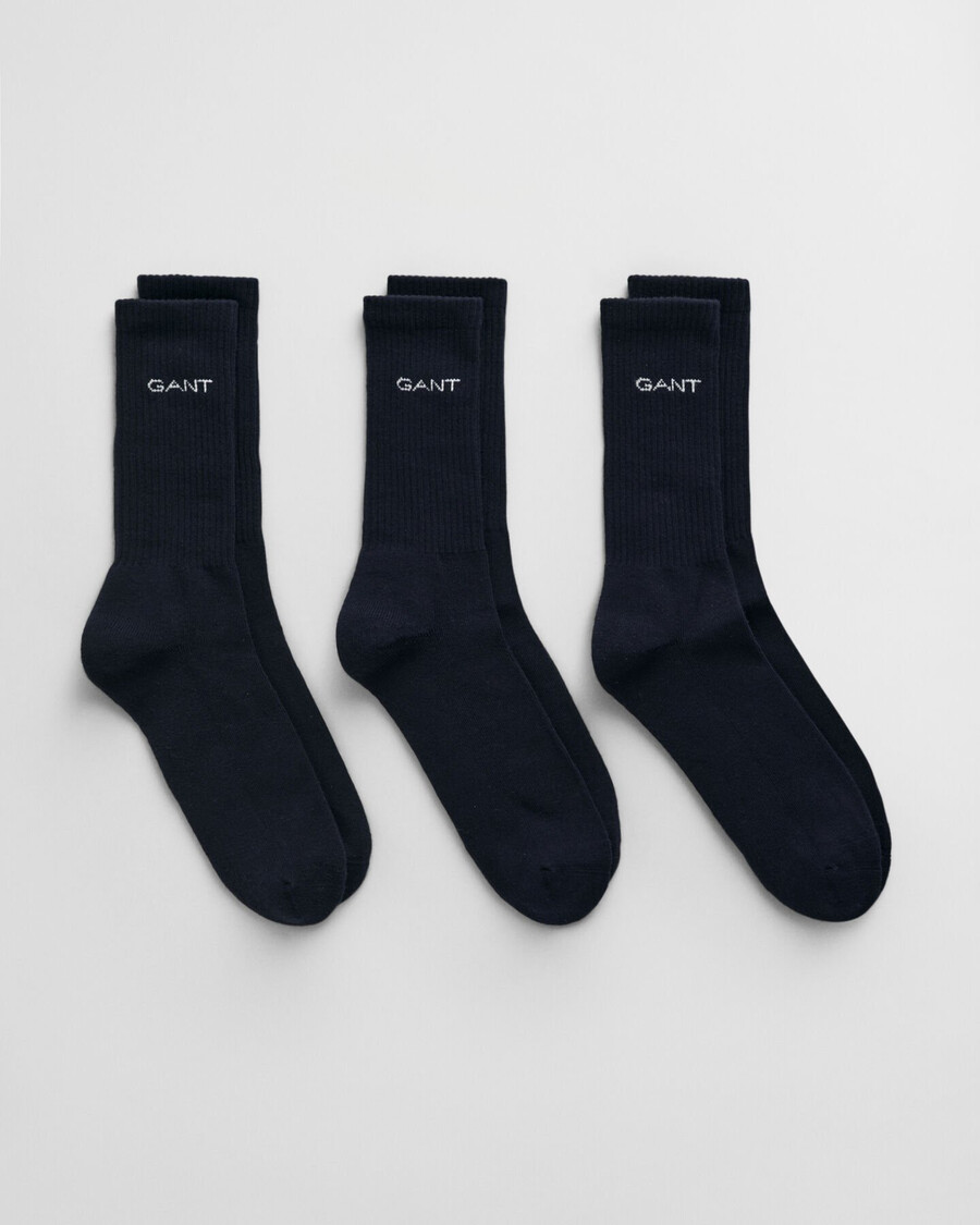 3-pack sportsokken - marine