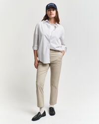slim fit chinos - droog zand