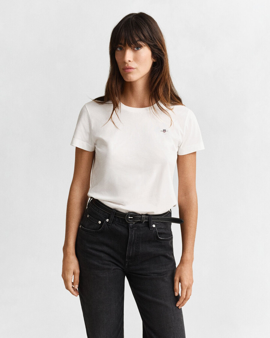 shield t-shirt - wit