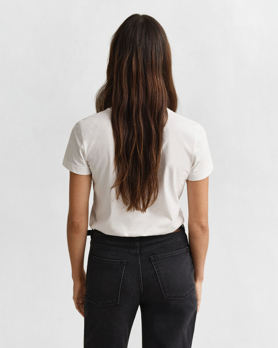shield t-shirt - wit