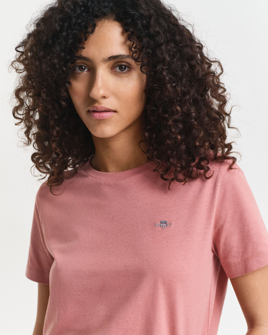 shield t-shirt - vervaagde baksteen
