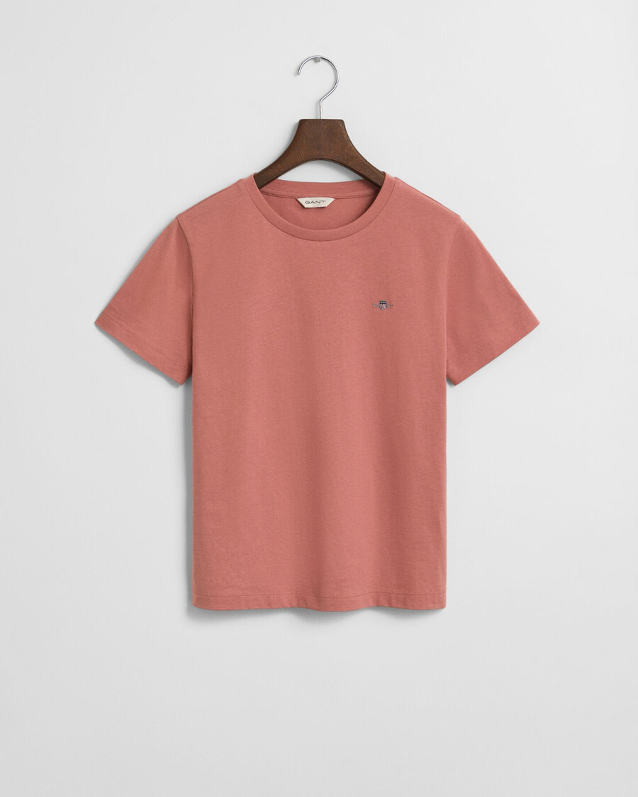 shield t-shirt - vervaagde baksteen