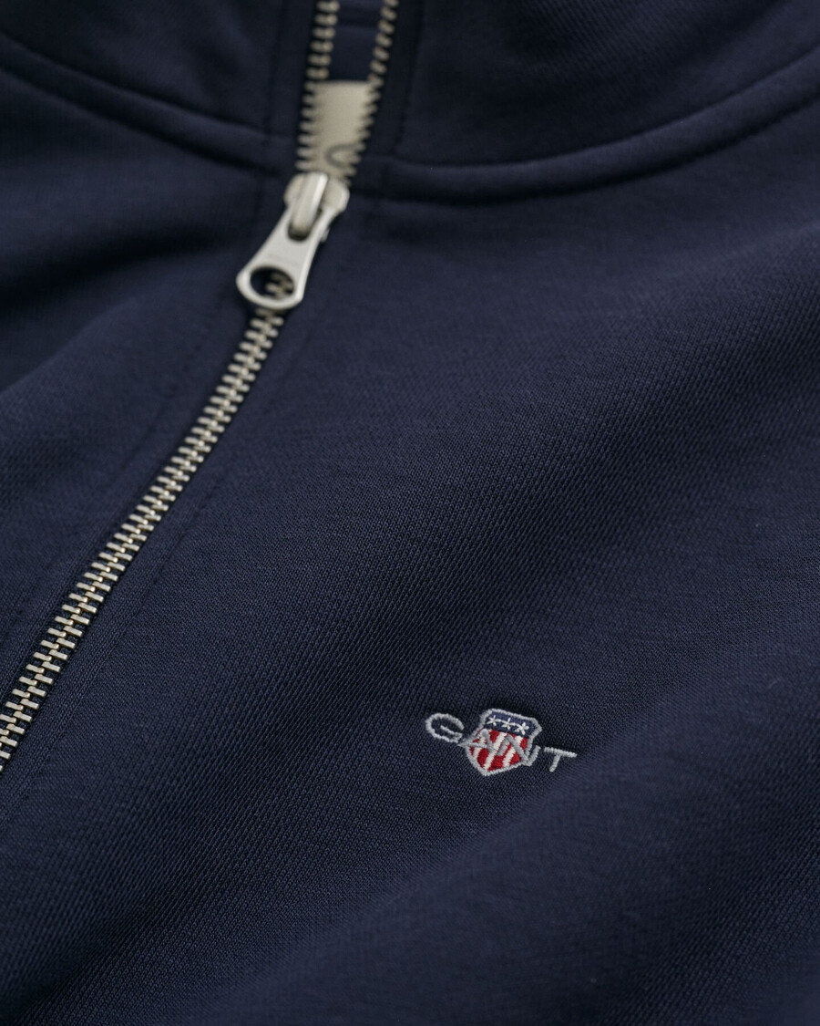 shield half zip sweatshirt - avondblauw