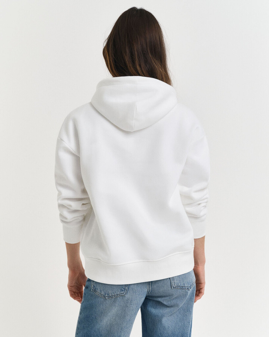 shield hoodie - eggshell