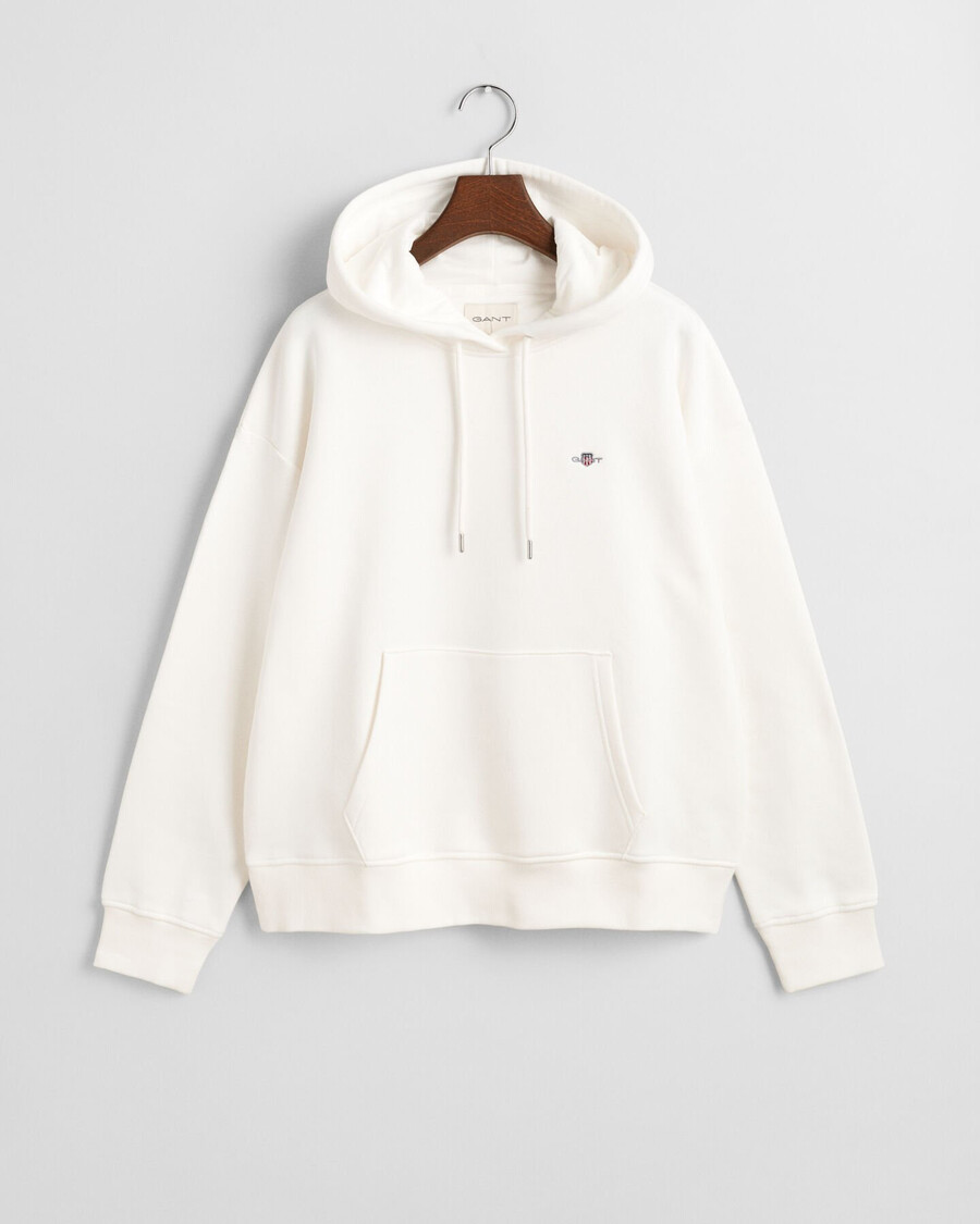 shield hoodie - eggshell
