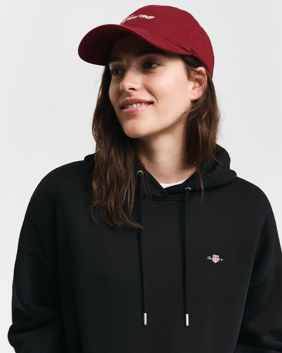 shield hoodie - zwart