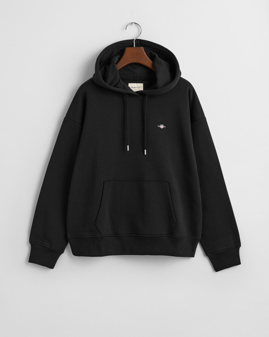 shield hoodie - zwart