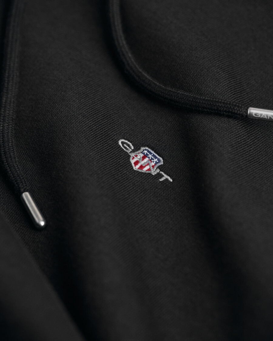 shield hoodie - zwart