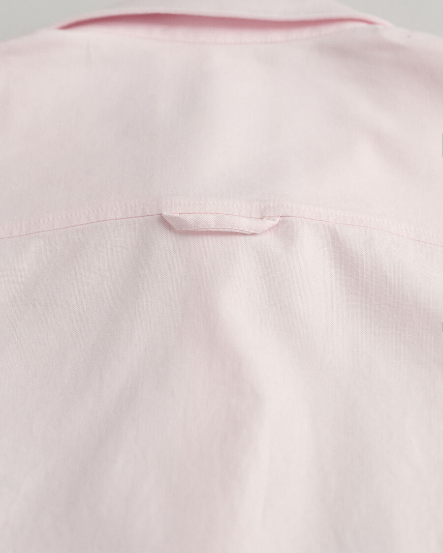 slim fit oxford stretch shirt - lichtroze