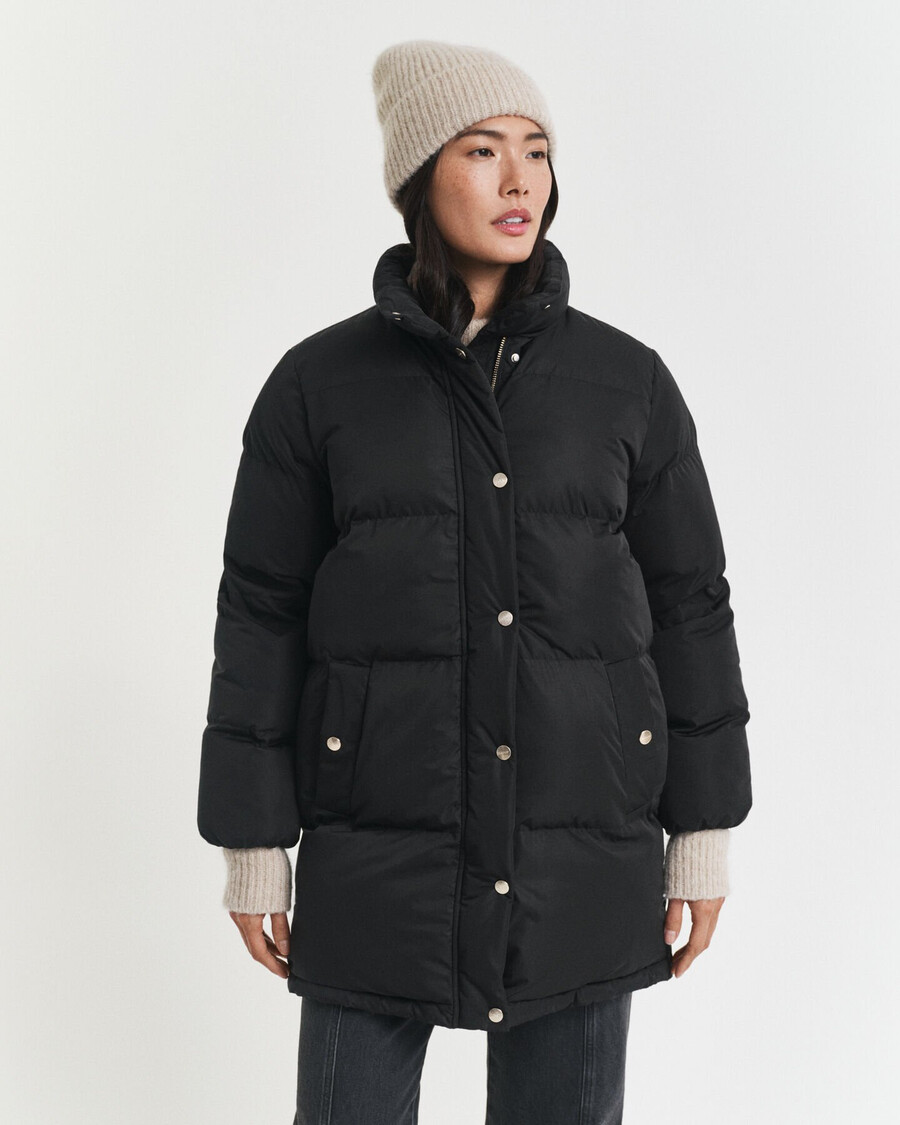 active cloud coat - zwart