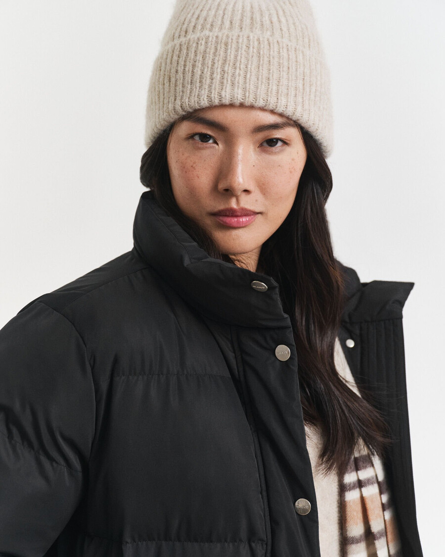active cloud coat - zwart