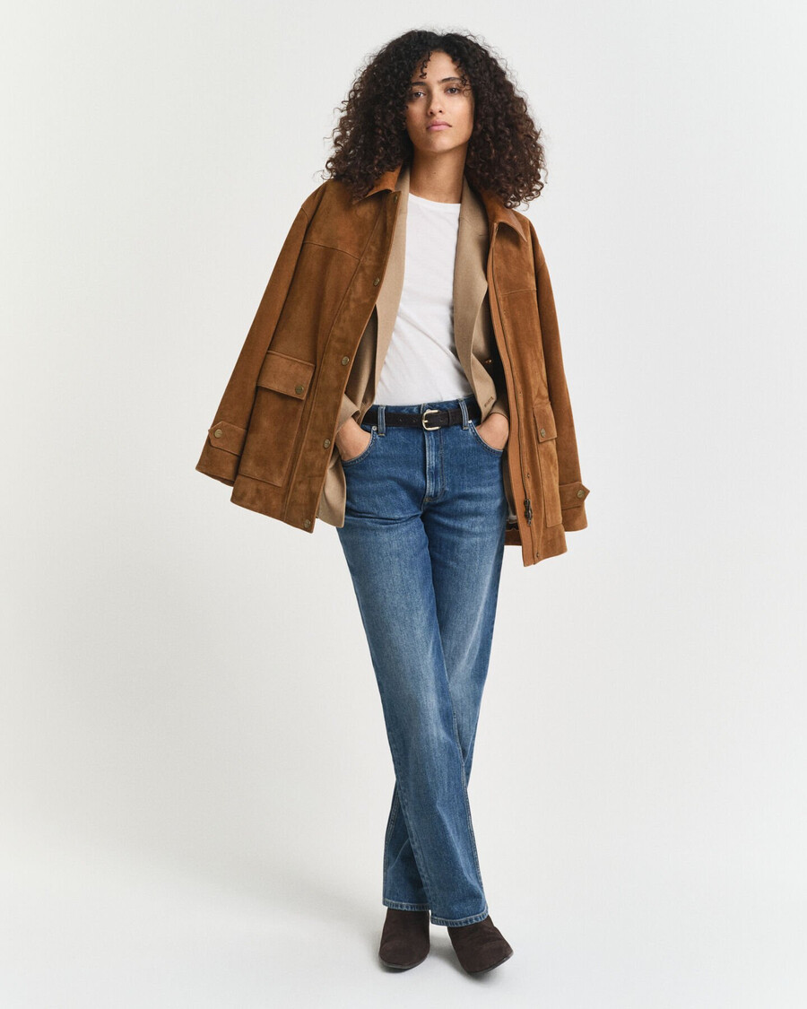 slim fit club blazer - warm khaki