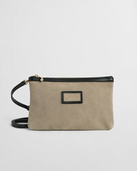 suède crossbodytas - taupebeige