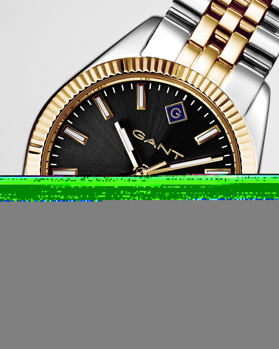 sussex mini horloge - ebbenzwart
