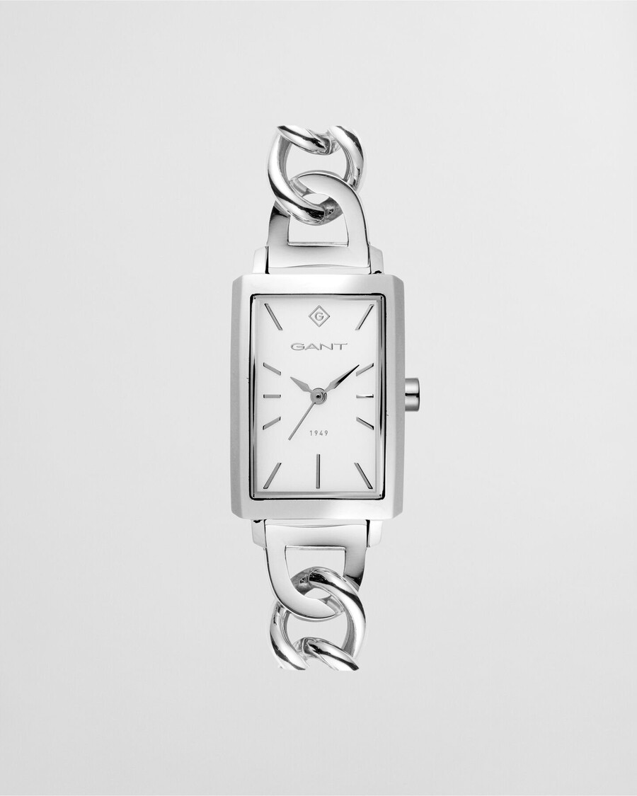 utica horloge - wit