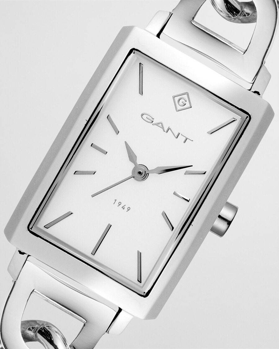 utica horloge - wit