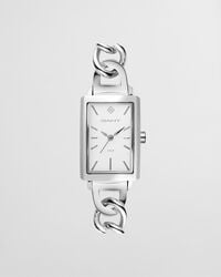 utica horloge - wit