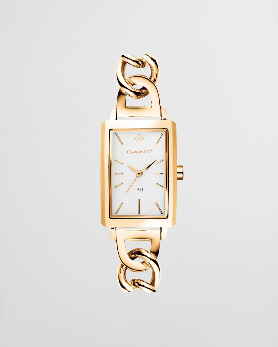 utica horloge - wit