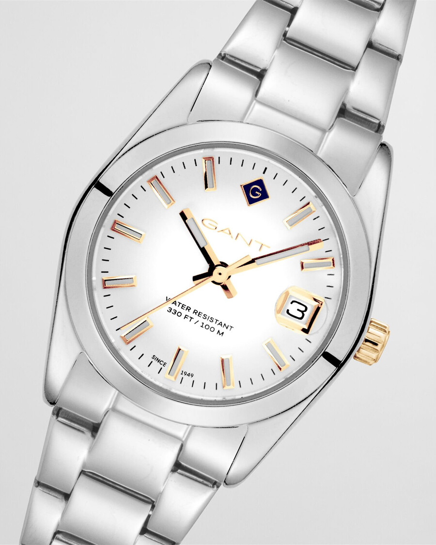 everett mini horloge - wit