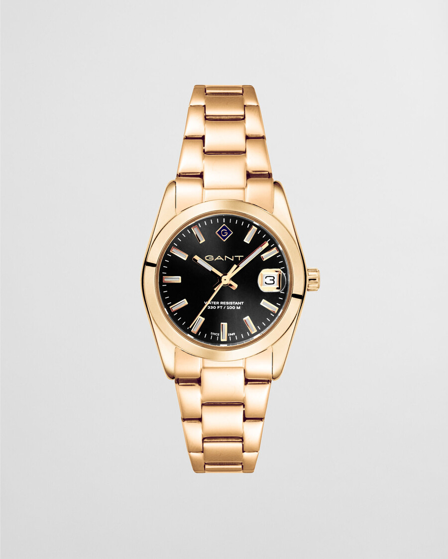 everett mini horloge - zwart