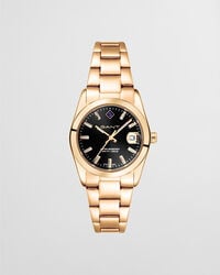 everett mini horloge - zwart