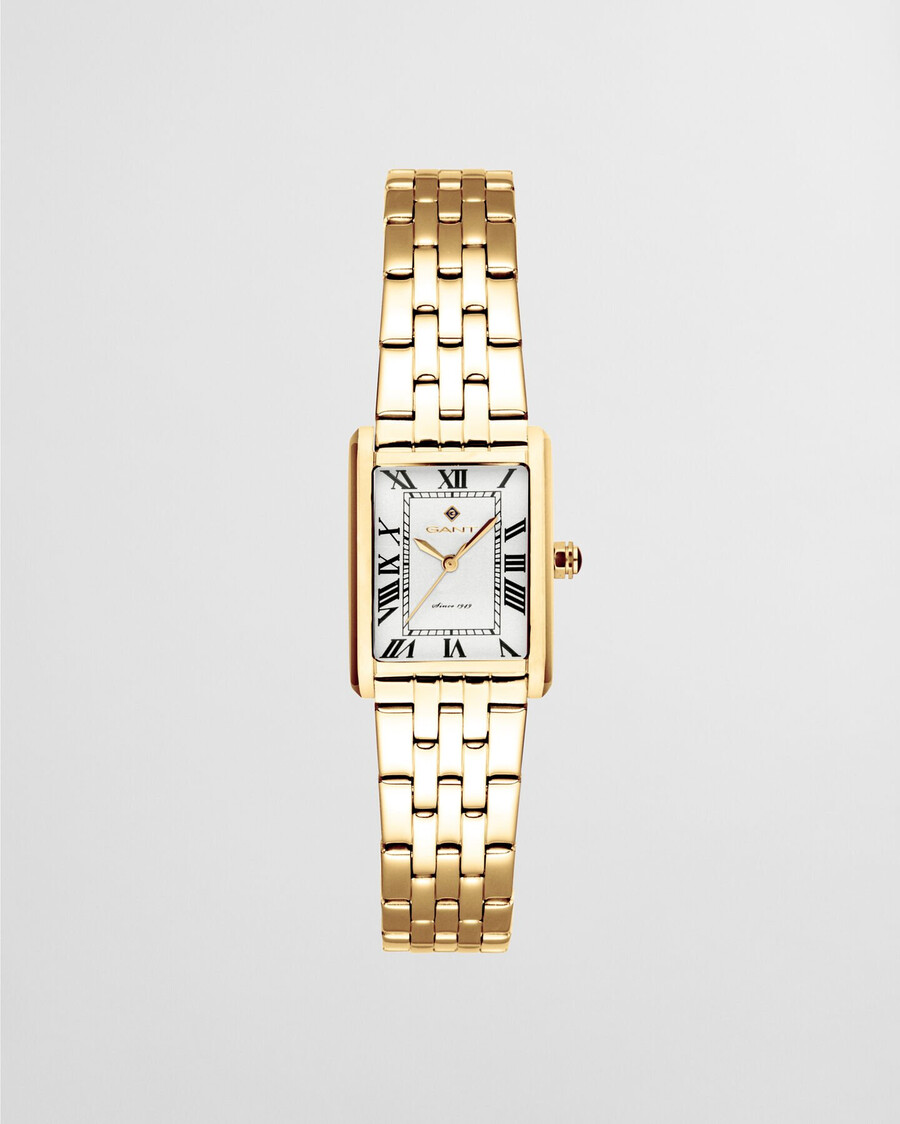 rhode island mini horloge - wit
