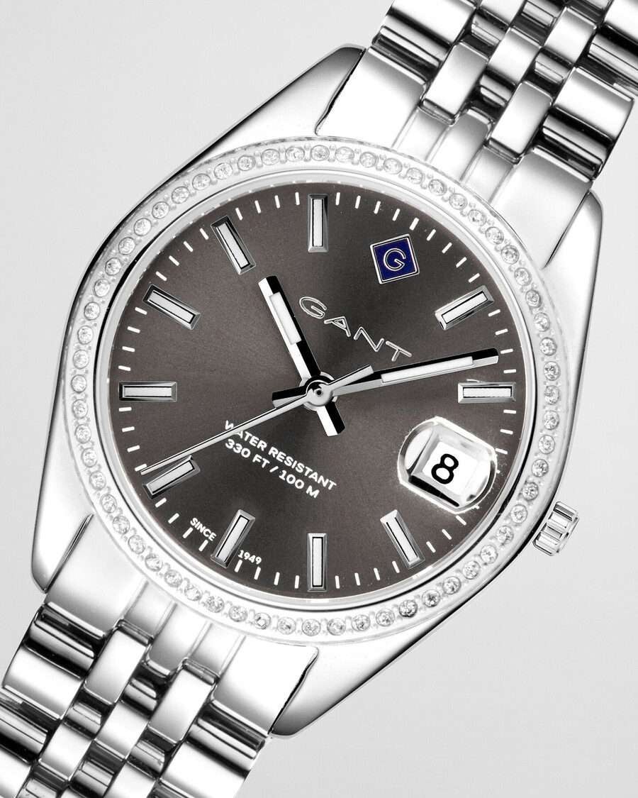 sussex mini bijou horloge - steengrijs