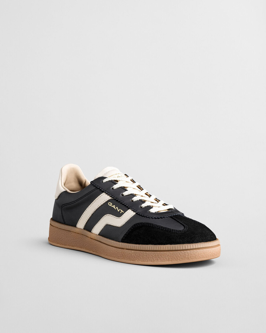 cuzima leren sneakers - zwart