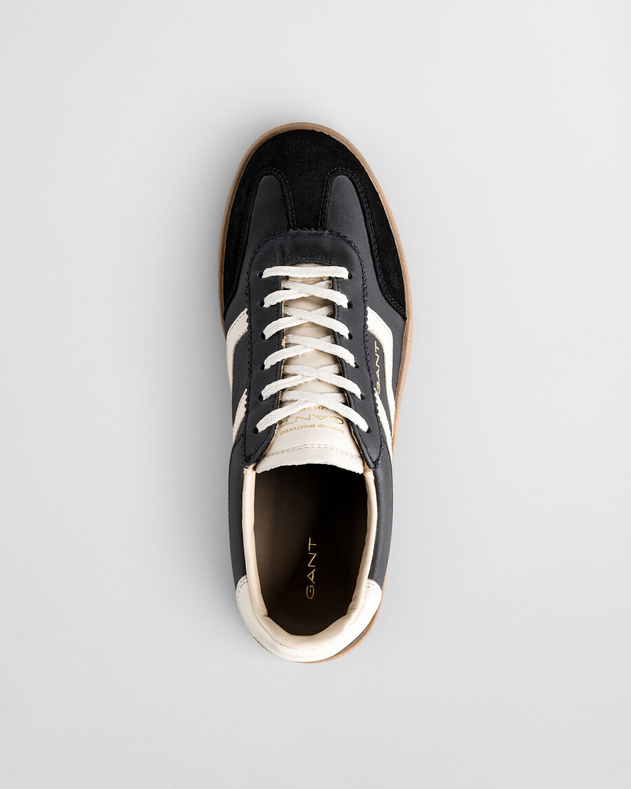 cuzima leren sneakers - zwart