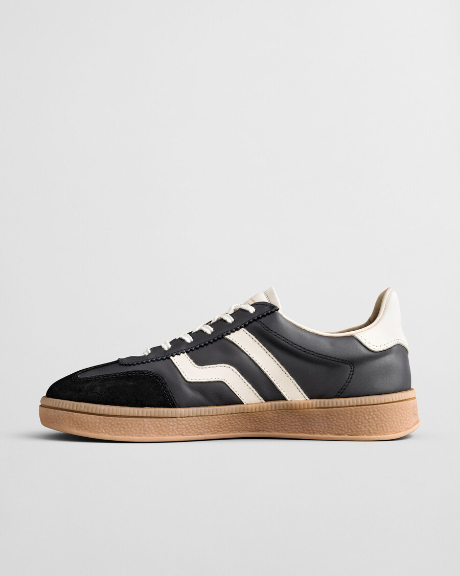 cuzima leren sneakers - zwart