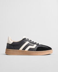 cuzima leren sneakers - zwart