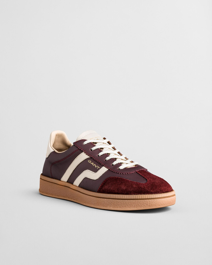 cuzima leren sneakers - pruimenwijn