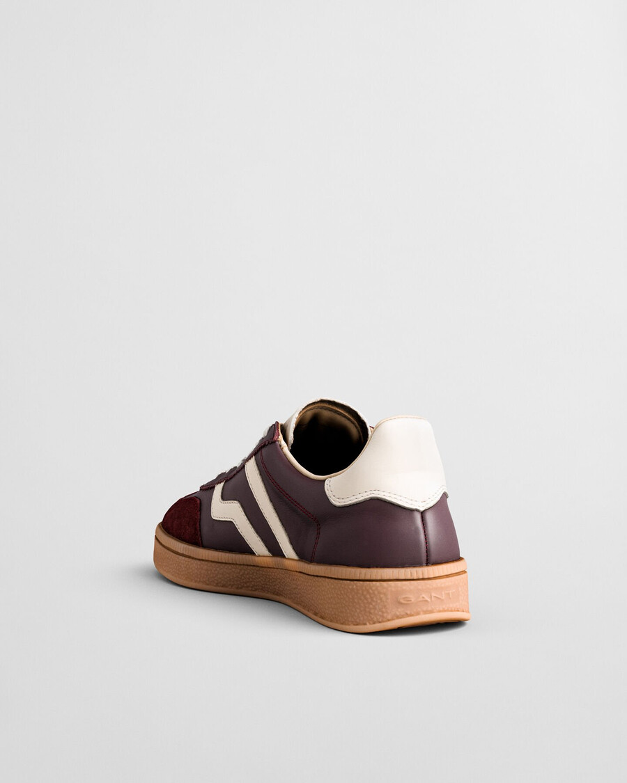 cuzima leren sneakers - pruimenwijn
