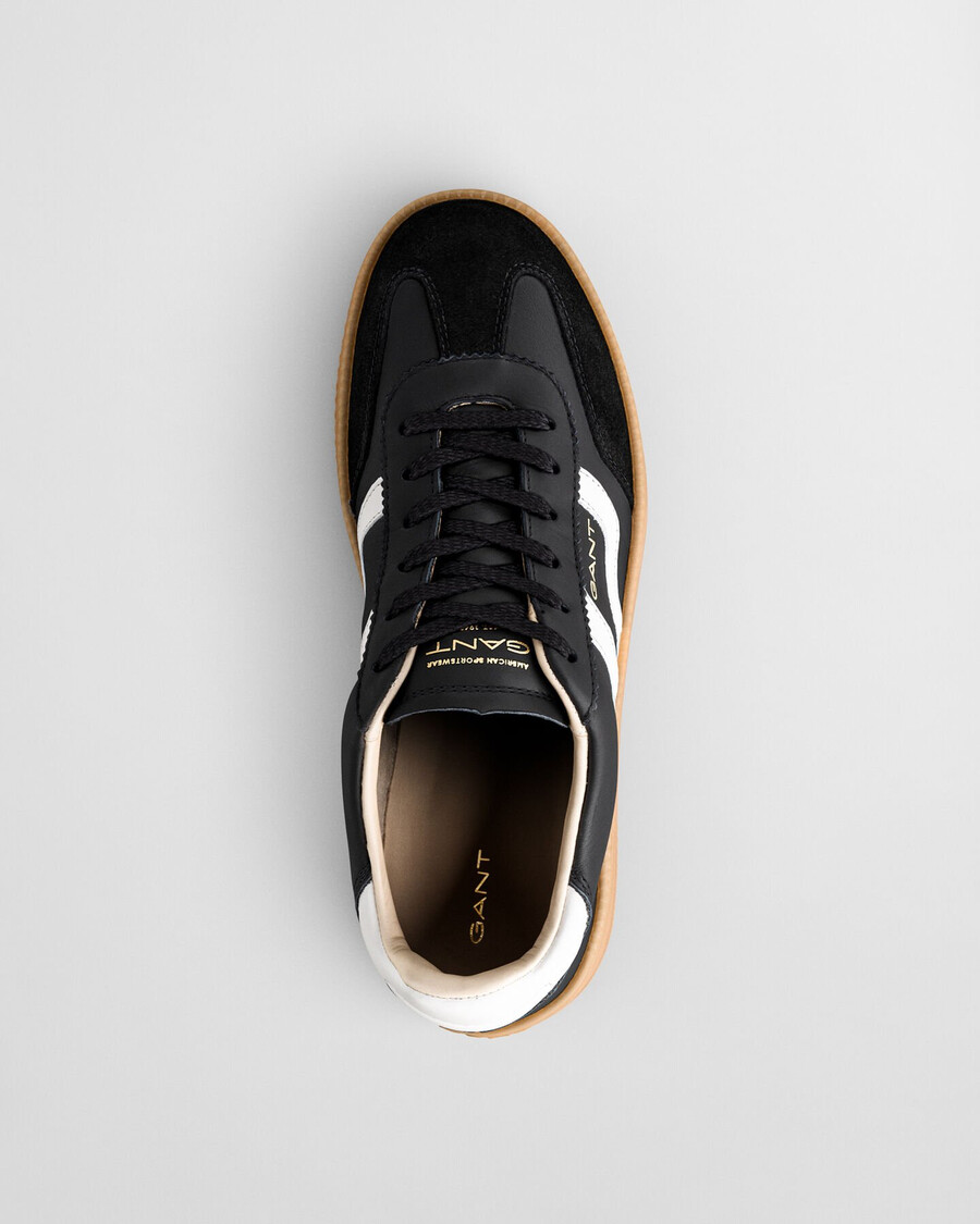 cuzmani leren sneakers - zwart
