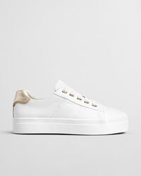 avona leren sneakers - wit